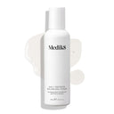 A white bottle of Medik8's Daily Refresh Balancing Toner™ displays black text with a light liquid splash on a white background, making it an ideal daily hydrator for your skin.