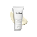 A 30ml white tube of Medik8 Ultimate Recovery™ cream rests on a cream smear against a white background, designed to restore compromised skin to its optimal state.