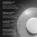 Medik8 Cyprus's Liquid Peptides Advanced MP features ingredients like Expression Line Miniprotein, Growth Factor Miniprotein, 13 Age-Defying Peptides, and Micro-Filler Hyaluronic Acid to help reduce wrinkles and renew skin.