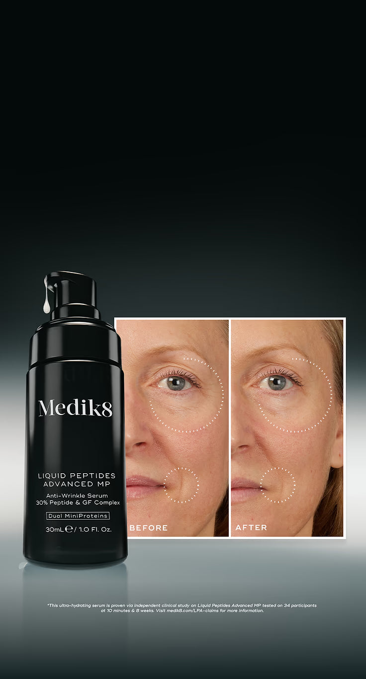 Liquid Peptides Advanced MP — before and after results